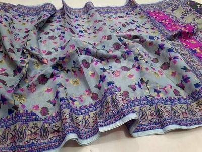 New Printed Half Silk Saree_img_54