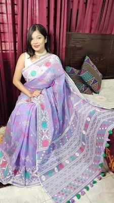 New Printed Half Silk Saree_img_61