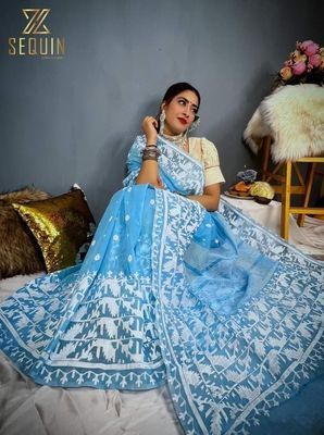 New Printed Half Silk Saree_img_71