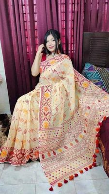 New Printed Half Silk Saree_img_72
