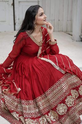 Rang Bahar Georgette Anarkali Suit._img_2