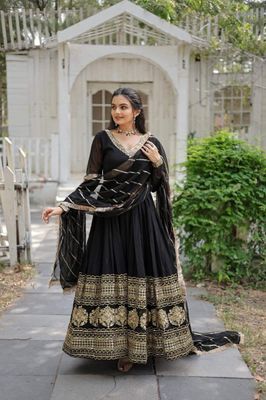 Rang Bahar Georgette Anarkali Suit._img_3