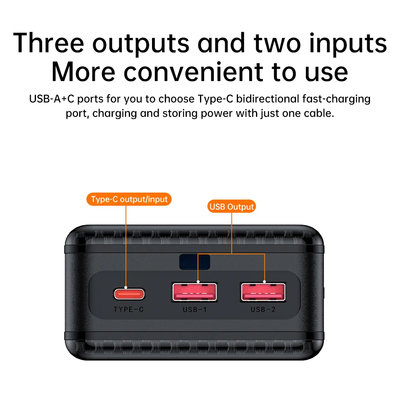 16pcs 18650 Battery Solderless 22.5W Fast Charging Power Bank Case with LED Light_img_7