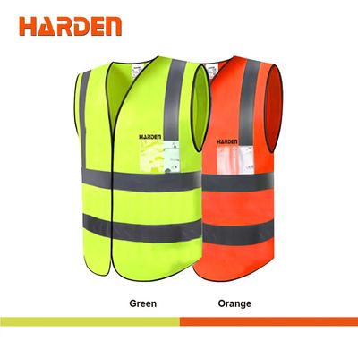 HARDEN Reflector Vest Safety Vest reflective jacket, (Green | Orange) Top quality 781001 | 781002 | 781011 | 781012_img_0