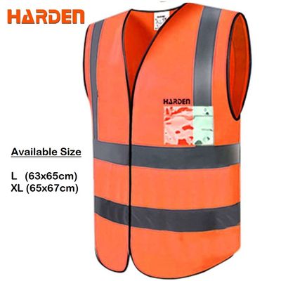 HARDEN Reflector Vest Safety Vest reflective jacket, (Green | Orange) Top quality 781001 | 781002 | 781011 | 781012_img_10