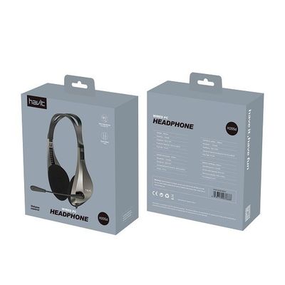 Havit H205d 3.5mm Double Plug Stereo With Mic Headset_img_1