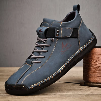 BREATHABLE LEATHER SHOE ANKLE BOOTS_img_5