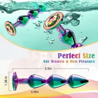 New Metal Anal Beads Balls Butt Plug Sex Toy for Women Buttplug Dildo Sextoy Fun Toys Sext Analplug Sexy Adult Man_img_4