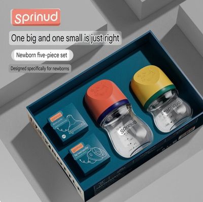 newborn glass feeder bottle gift set_img_1