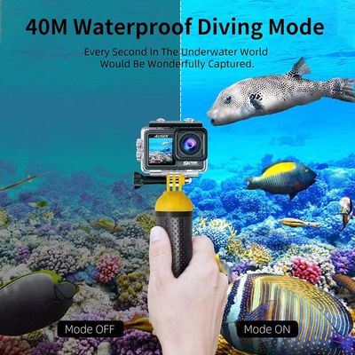 Ausek AT-S81TR Waterproof Dual Display 5K Action Camera With Filter_img_1