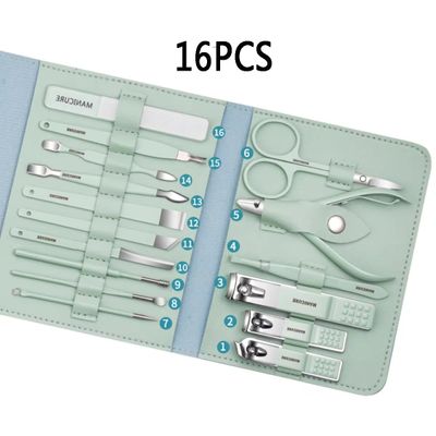 16 Pcs Super Premium Manicure Set –_img_1