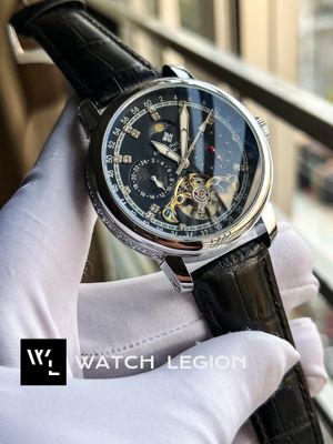 PATEK AUTO BLACK BELT SILVER CASE V3_img_0