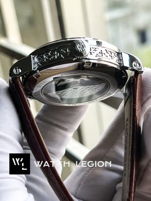 PATEK AUTO BROWN BELT SILVER CASE V1_img_2