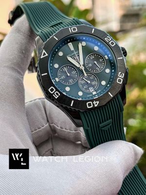 TAG AQUARACER BLK CASE GREEN DIAL GREEN BELT_img_0