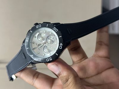 TAG AQUARACER BLACK CASE WHITE DIAL BLACK BELT_img_0