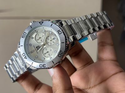 TAG AQUARACER CHAIN SILVER BODY WHITE DIAL_img_0