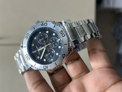 TAG AQUARACER CHAIN SILVER BODY BLACK DIAL_img_0