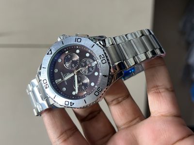 TAG AQUARACER CHAIN SILVER BODY BROWN DIAL_img_0