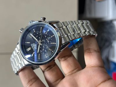 TAG CH 3 CHRONO BLACK DIAL SILVER CASE SILVER CH_img_0