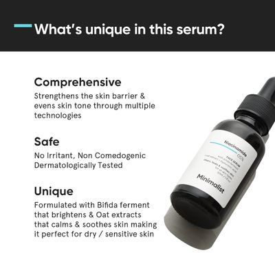 Minimalist 5% Niacinamide Face Serum – Barrier Repair & Glowing Skin Formula_img_2