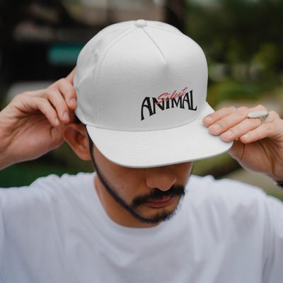 Silent Animal - Twill White Cap_img_0