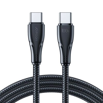 JOYROOM S-CC100A11 Nylon Type-C to Type-C Cable 100W, 1.2M_img_0