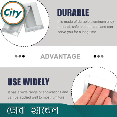 ১ পিস ৩ ইঞ্চি আলুমিনিয়াম কনসিল হ্যান্ডেল ফার্নিচার ড্রয়ার হ্যান্ডেল ফ্লাশ পুল হ্যান্ডেল স্লাইডিং ডোর হ্যান্ডেল_img_3