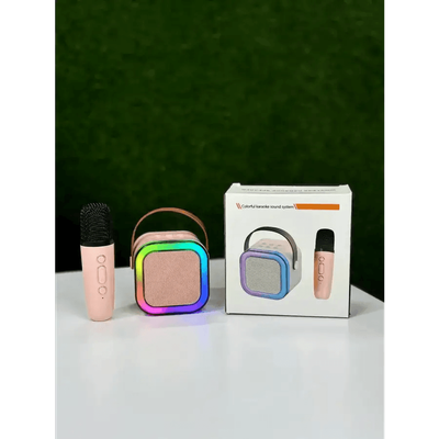 Portable Karaoke Speaker With Wireless Microphone_img_1