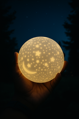 Rechargeable 3D Moon Lamp with Wooden Stand - 16-Color RGB Night Light with Touch and Remote Control_img_0