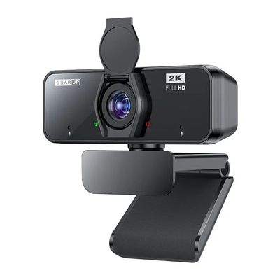 GearUP K450 Webcam- 2K 4.0MP HD USB Webcam with Privacy Cover Plug & Play USB Webcam with Built-in Mic .
