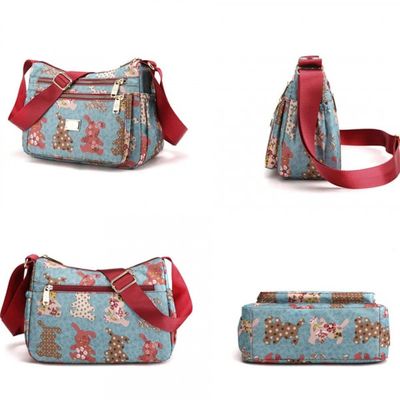 New Korean Flower Pattern Women/Ladies Stylish Travel Shoulder Bag_img_4