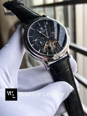 PATEK AUTO BLACK BELT SILVER CASE V4_img_1