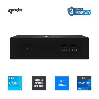 Qbits Lania DX2 Core™ i3-12100 8 GB RAM 500 GB M.2 NVMe SSD_img_0