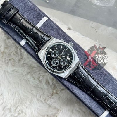 Tissot PRX Chronograph || Active ||  Silver Black Black_img_1