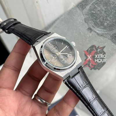 Tissot PRX Chronograph || Active ||  Silver Black Black_img_2