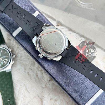 Tissot PRX Chronograph || Active || Silicon Strap ||Blue dial_img_2