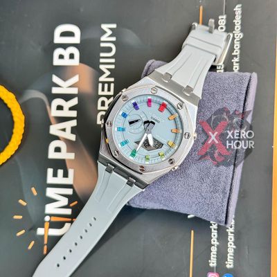 G shock || AAA Grade || All dial Functional || Light Blue Rainbow_img_0