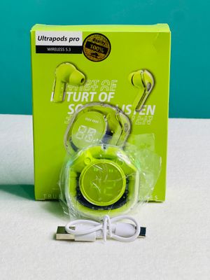 Ultrapods Max Bluetooth 5.3 Transparent Wireless Earbuds_img_1