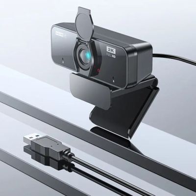 GearUP K450 Webcam- 2K 4.0MP HD USB Webcam with Privacy Cover Plug & Play USB Webcam with Built-in Mic_img_0