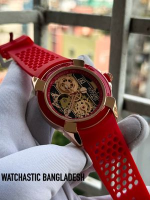 Jacob & Co Rose Gold Case Red Belt_img_0