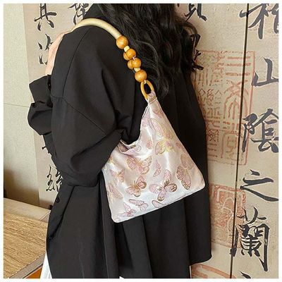 New summer fashion versatile single shoulder bagAvailable in stock Material: Cotton Fabric_img_2