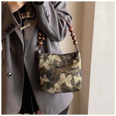 New summer fashion versatile single shoulder bagAvailable in stock Material: Cotton Fabric_img_3