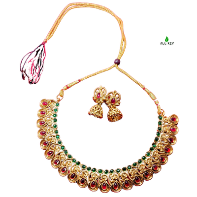 Rajlaxmi Temple Choker Set