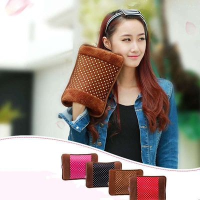 Electric Hot Water Bag6 Colours available ❤️Red💜Purple♥️Pink🤎Brown🧡Orange👀Ashe_img_0