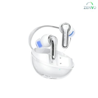 SoundPEATS Clear True Wireless Earbuds – White_img_0