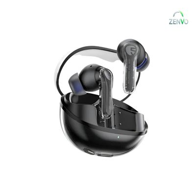 SoundPEATS Clear True Wireless Earbuds – Black_img_0