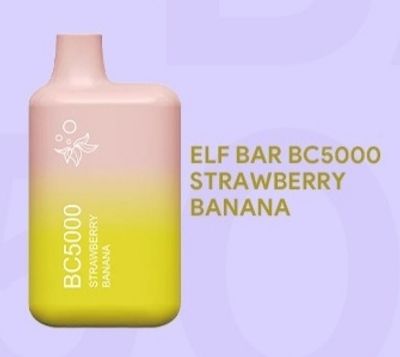 𝙴𝙻𝙵 𝙱𝚊𝚛 𝙱𝚌 5000 𝙿𝚞𝚏𝚏𝚜 (Strawberry Banana)_img_0