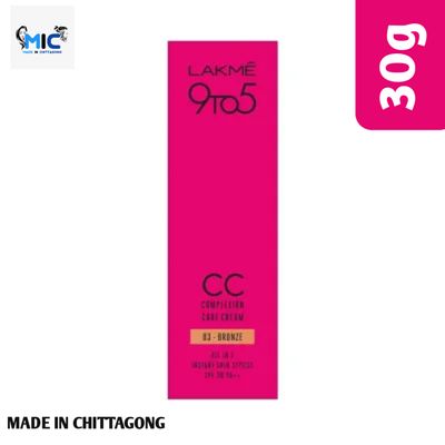 LAKME 9To5 Complexion Care Face Cream 03 Bronze-30g_img_1