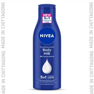 NIVEA Nourishing Body Milk Lotion 200ml – Perfect Moisturizer for Dry Skin - 198900_img_1