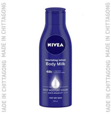 NIVEA Nourishing Body Milk Lotion 200ml – Perfect Moisturizer for Dry Skin - 198900_img_0